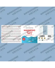 Magnesio 60 dosi (polvere) - 300 grammi